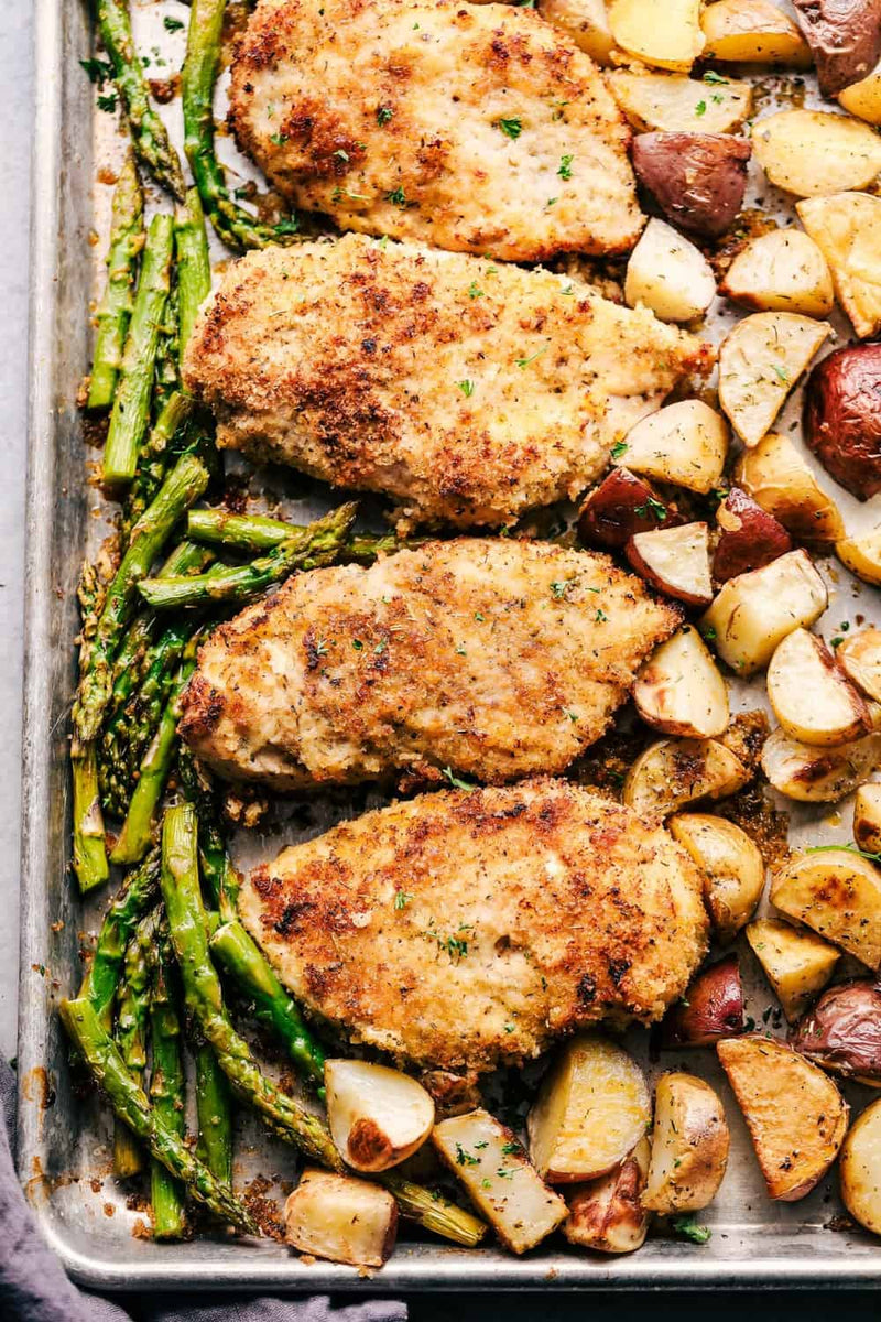 Root Vegetables Sheet Pan Roasted Chicken Thighs And Vegetables
