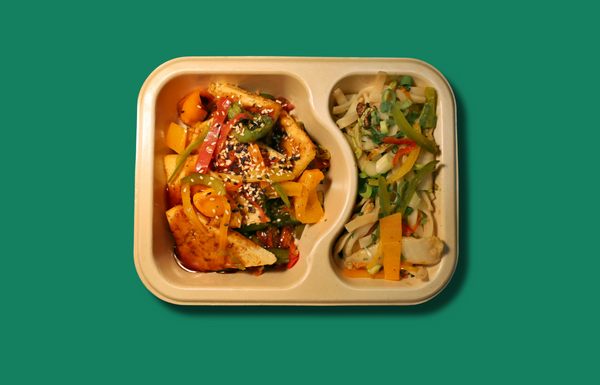 Lemongrass Tofu Noodle bowl