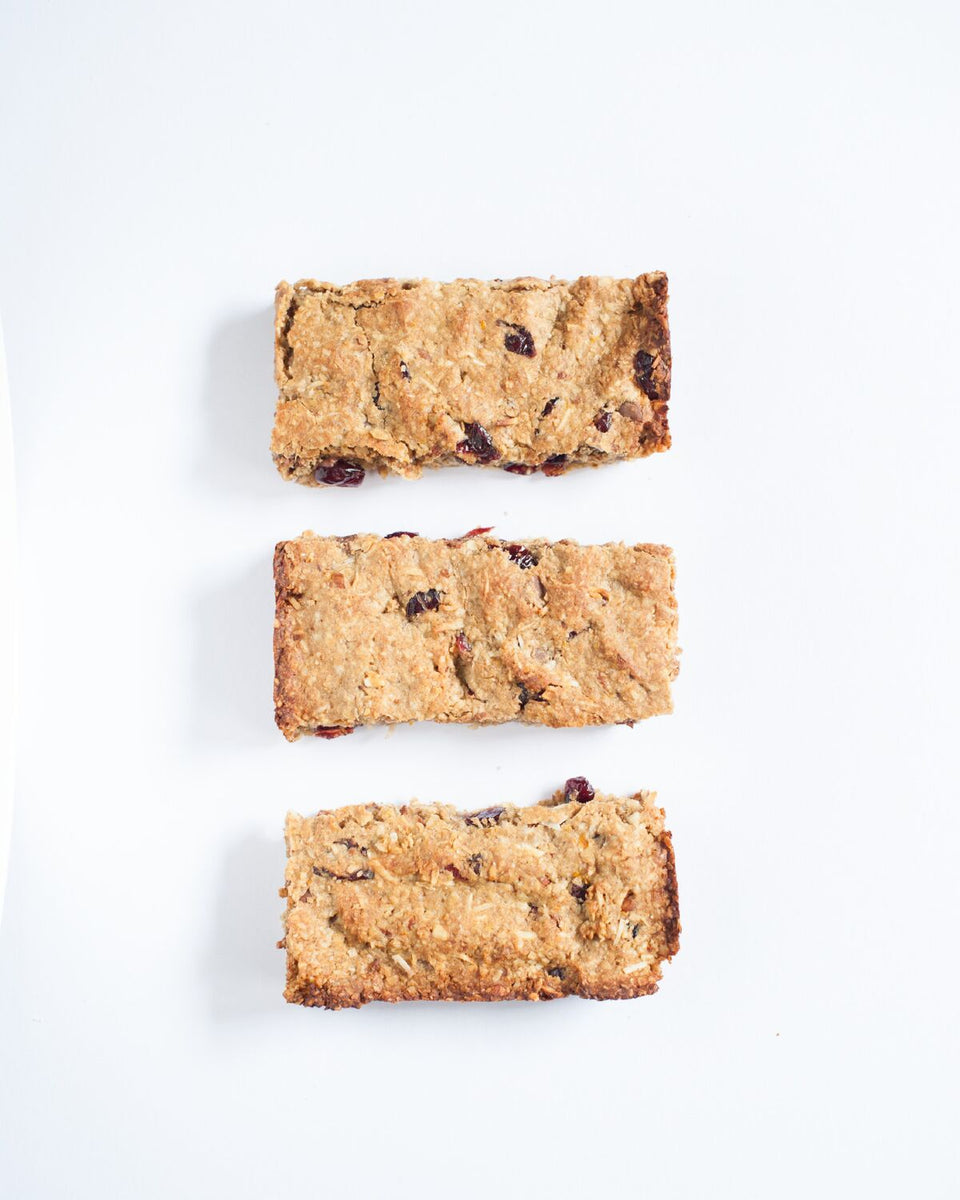 Orange & Almond Bars Healthy Snacks Delivered Sauté
