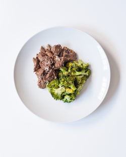 Beef and Broccoli Teriyaki with Rice (Frozen)